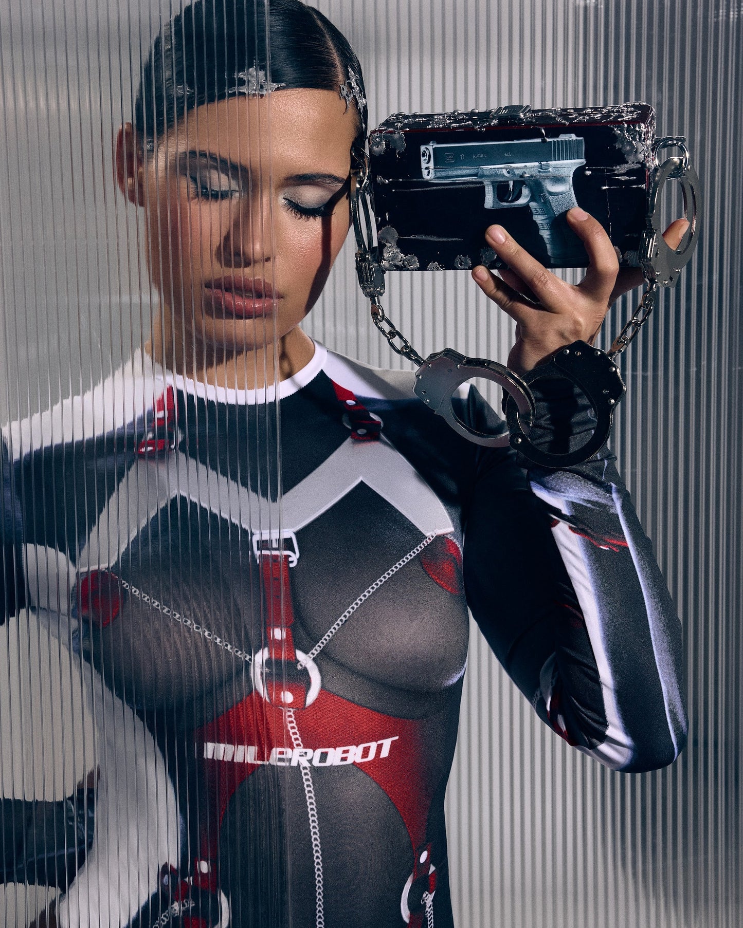 Bodysuit MAIA red